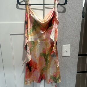 New multicolor CIDER dress size XS